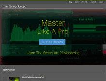 Tablet Screenshot of masteringinlogic.com